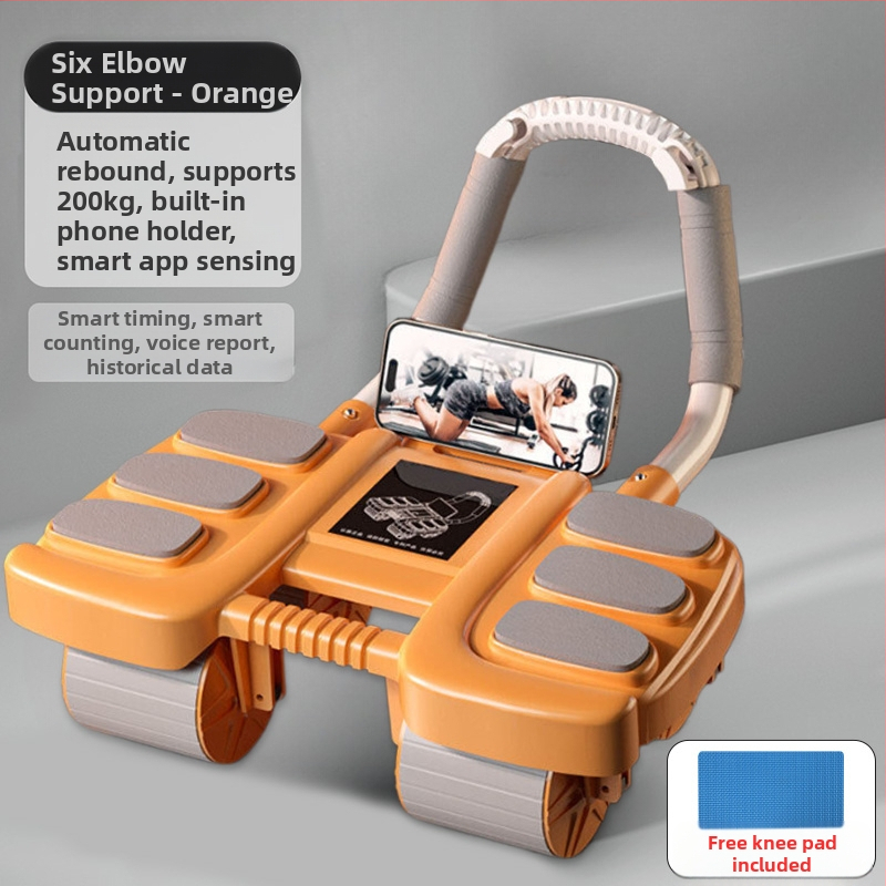 Uus neljarattaline automaatne kõhulihaste ratas meestele ja naistele mõeldud treeningvarustus Artifact Sports Home kõhulihaste ratas