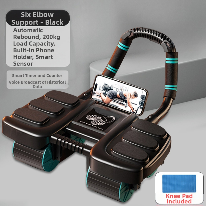 Uus neljarattaline automaatne kõhulihaste ratas meestele ja naistele mõeldud treeningvarustus Artifact Sports Home kõhulihaste ratas