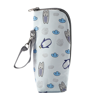 Cpc Kényelmes alumínium fóliából készült bébi hőszigetelt cumisüveg táska Határokon átnyúló, népszerű, kényelmes anyukatáska kiegészítők pelenkázótáska