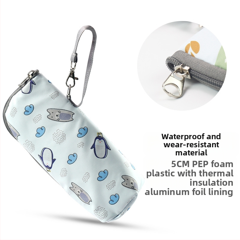 CPC Удобна алуминиева фолио за бебешка изолирана чанта за шише, трансгранична, горещо продавана удобна чанта за мама, аксесоари, чанта за пелени
