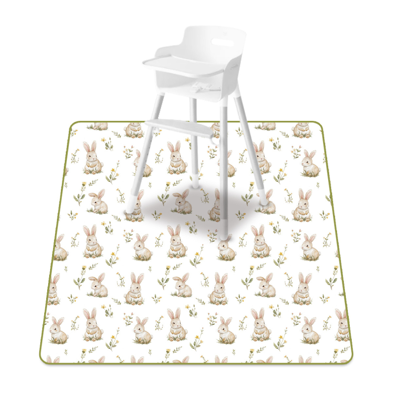 Piiriülene uus laste piknikumatt, söögitooli matt, beebi roomamismatt, veekindel ja kerge 130 * 130 cm