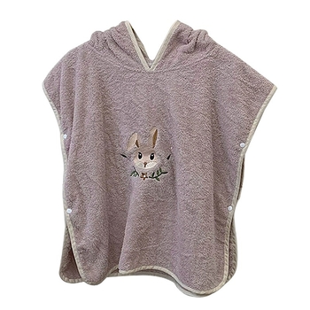 Корейски бебешки Ins Детска кърпа за баня, наметало от чист памук, абсорбиращ халат, сладък анимационен домашен плажен халат за баня