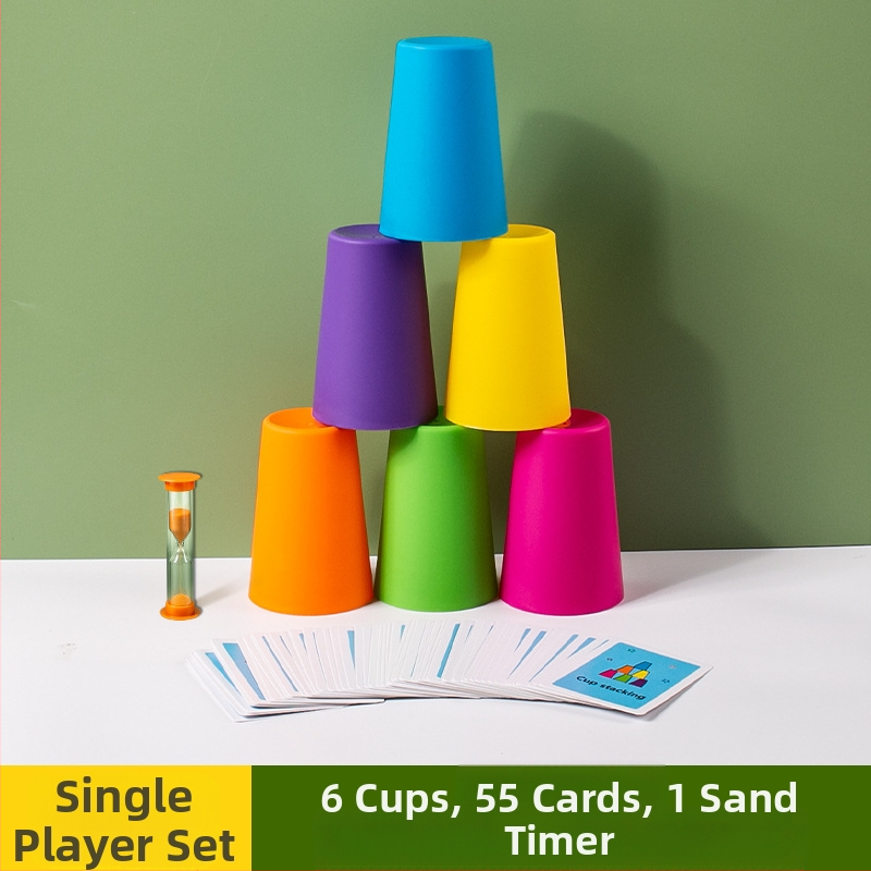 Bērnu sacensību kauss Ātri pagatavojama kausa bērnudārzs Agrīnās izglītības intelekts Krāsu izziņa Vecāku un bērnu interaktīvas galda spēles rotaļlietas Pārrobežu