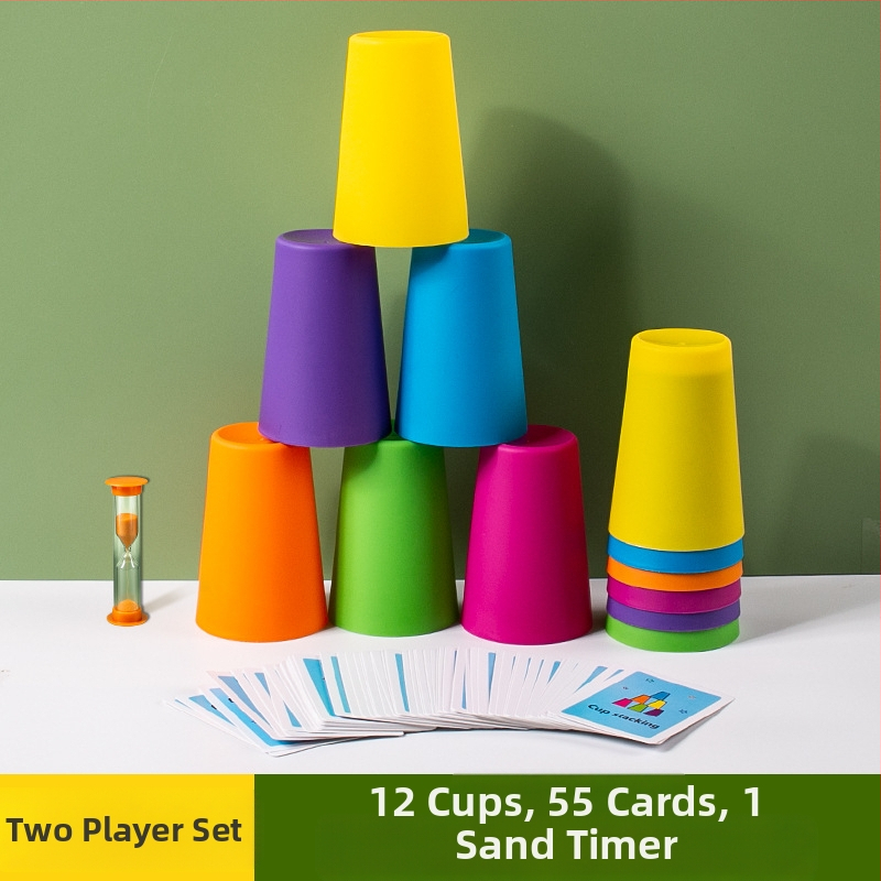 Bērnu sacensību kauss Ātri pagatavojama kausa bērnudārzs Agrīnās izglītības intelekts Krāsu izziņa Vecāku un bērnu interaktīvas galda spēles rotaļlietas Pārrobežu