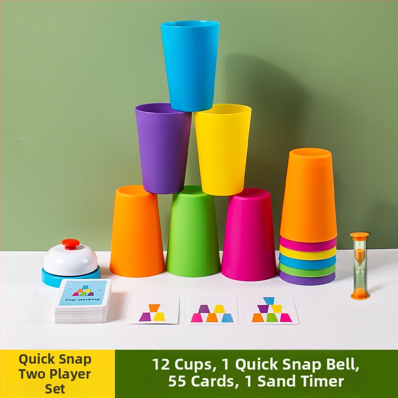 Bērnu sacensību kauss Ātri pagatavojama kausa bērnudārzs Agrīnās izglītības intelekts Krāsu izziņa Vecāku un bērnu interaktīvas galda spēles rotaļlietas Pārrobežu