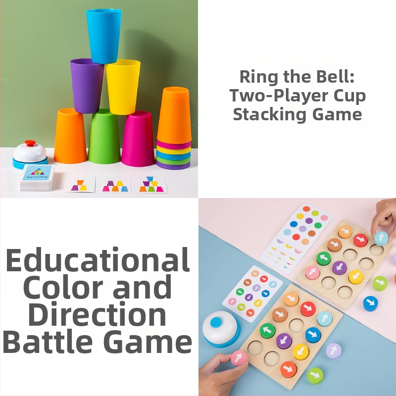 Bērnu sacensību kauss Ātri pagatavojama kausa bērnudārzs Agrīnās izglītības intelekts Krāsu izziņa Vecāku un bērnu interaktīvas galda spēles rotaļlietas Pārrobežu