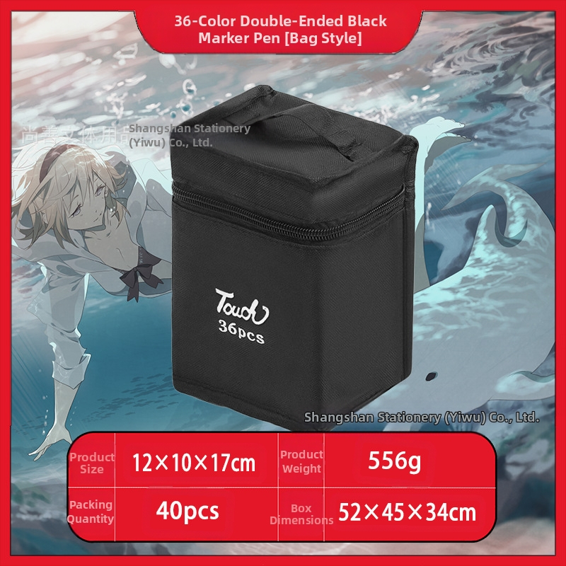 Didmeninė prekyba lietimui jautriais vaikų žymekliais, 48 spalvų meistriškais dvigubos galvutės meno specialiais piešimo įrankiais, spalvotais rašikliais, tiesiogiai tiekiamais iš gamintojų.