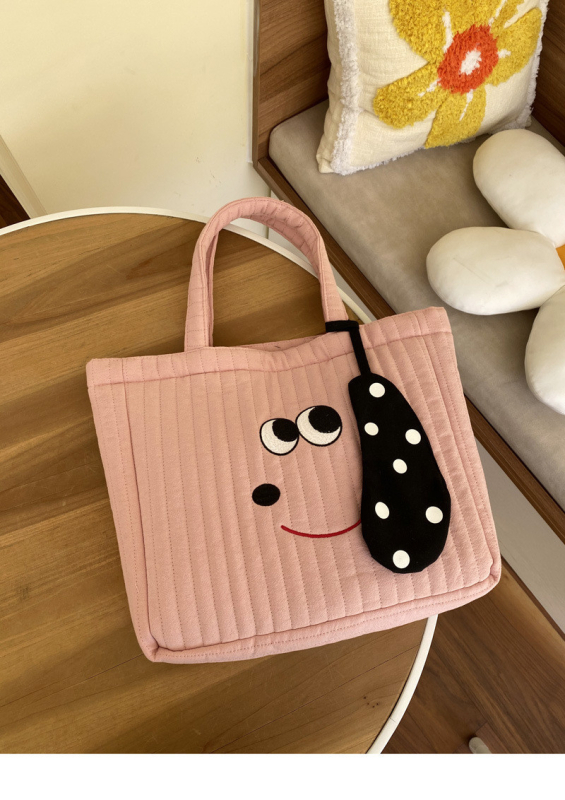 Dél-Koreai óvodai paplantároló táska ágyneműtartós költöztető táska nagy kapacitású rajzfilm poggyászcsomagoló táska