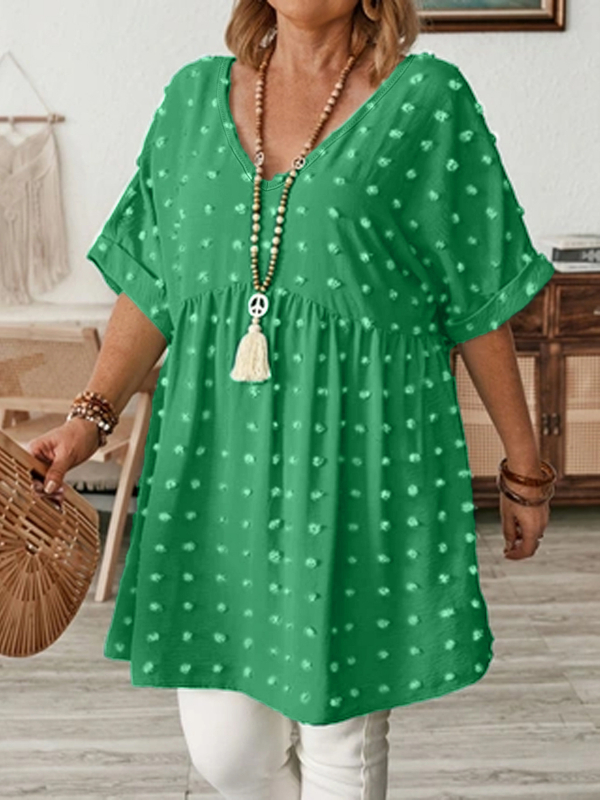 Europietiški ir amerikietiški tarpvalstybiniai plius dydžio moteriški drabužiai, kailio kamuoliukais puošti sijono viršūnės, laisvo stiliaus, V formos iškirpte, elegantiško stiliaus