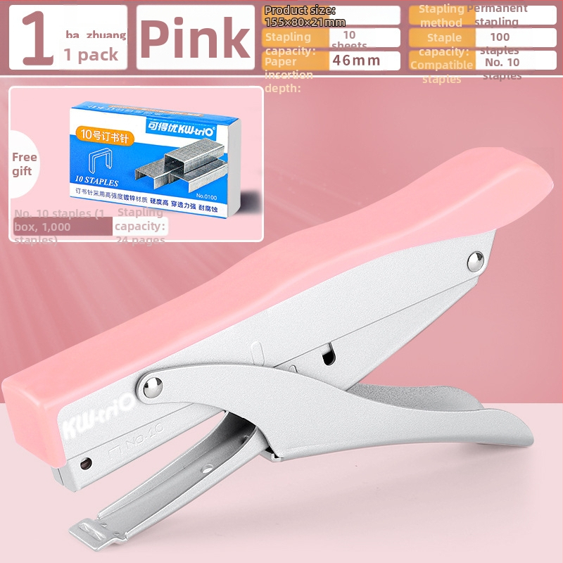 Taupo darbą rankinis segiklis, daugiafunkcis komercinis segiklis storoms knygoms, studentų biuro naudojimui, didelis dydis, didelis namų įrišimas