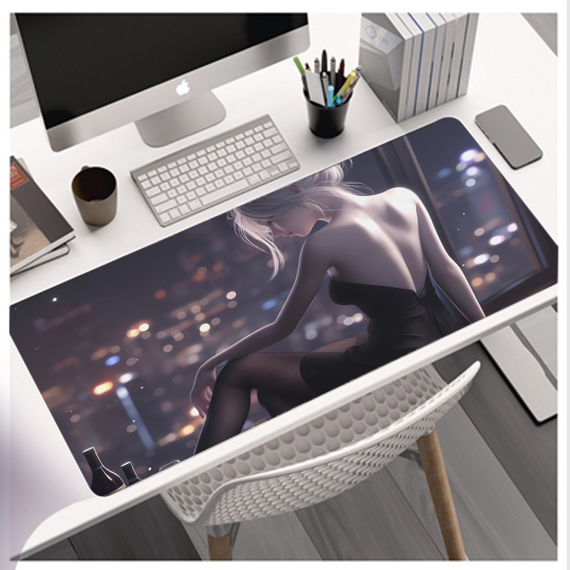 Internetkávézó e-sport játék egérpad szépség túlméretezett vastag számítógép irodai billentyűzet játék kollégiumi asztalpad nagykereskedelem