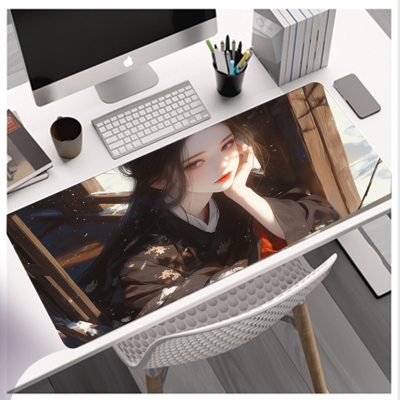 Internetkávézó e-sport játék egérpad szépség túlméretezett vastag számítógép irodai billentyűzet játék kollégiumi asztalpad nagykereskedelem