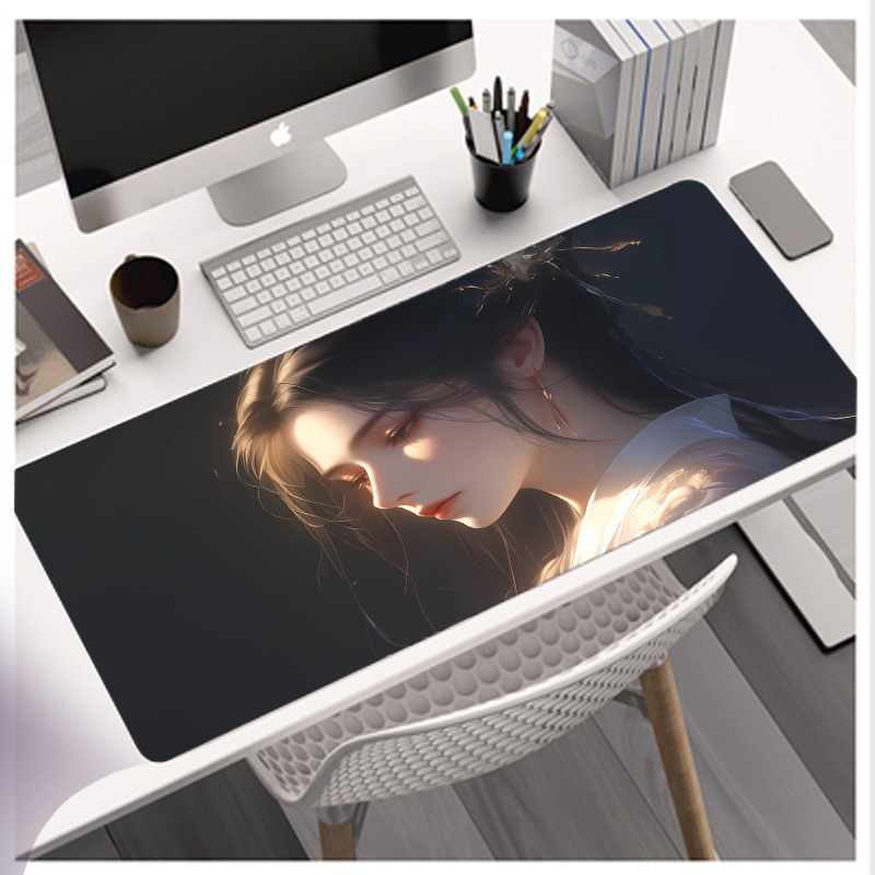 Internetkávézó e-sport játék egérpad szépség túlméretezett vastag számítógép irodai billentyűzet játék kollégiumi asztalpad nagykereskedelem