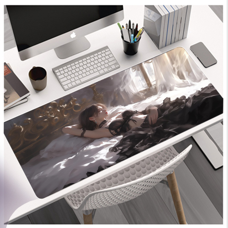 Internetkávézó e-sport játék egérpad szépség túlméretezett vastag számítógép irodai billentyűzet játék kollégiumi asztalpad nagykereskedelem