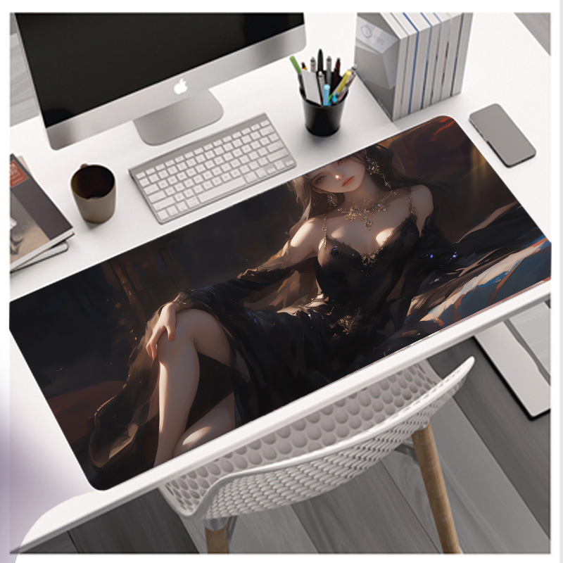 Internetkávézó e-sport játék egérpad szépség túlméretezett vastag számítógép irodai billentyűzet játék kollégiumi asztalpad nagykereskedelem