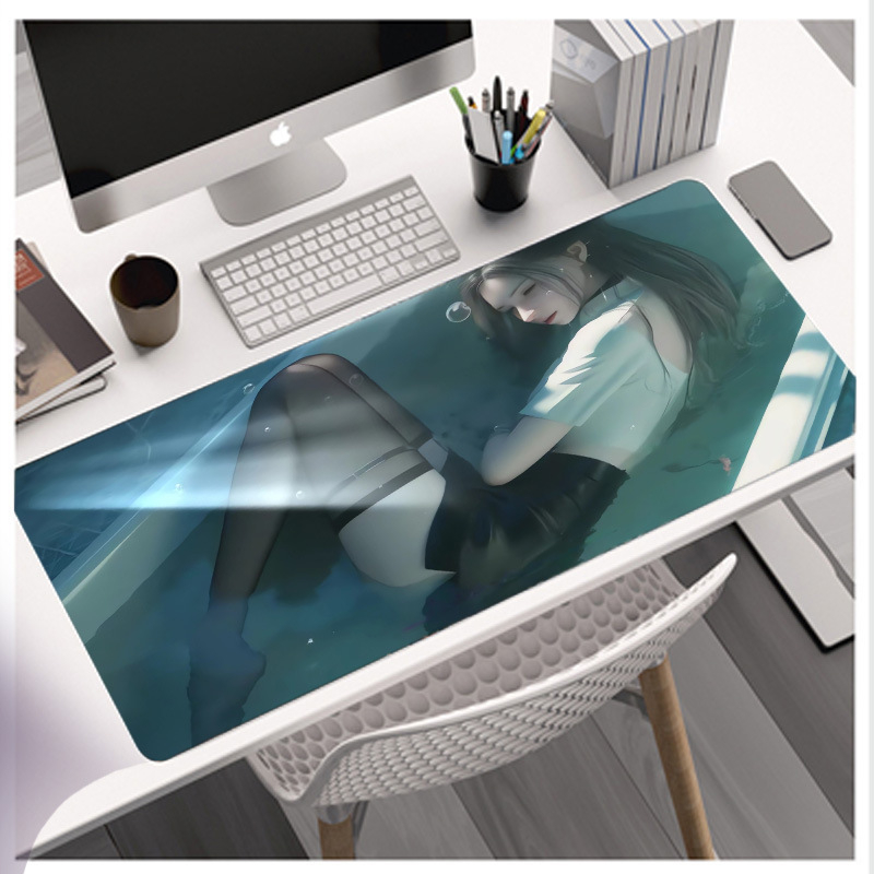 Internetkávézó e-sport játék egérpad szépség túlméretezett vastag számítógép irodai billentyűzet játék kollégiumi asztalpad nagykereskedelem