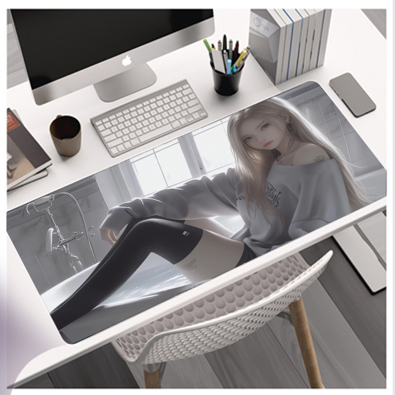 Internetkávézó e-sport játék egérpad szépség túlméretezett vastag számítógép irodai billentyűzet játék kollégiumi asztalpad nagykereskedelem