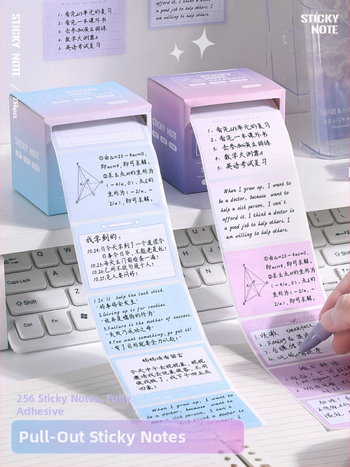 Väljatõmmatavad kleepmärkmed põhikooliõpilastele ja algkooliõpilastele, kellel on valed küsimused kontorikasutuseks