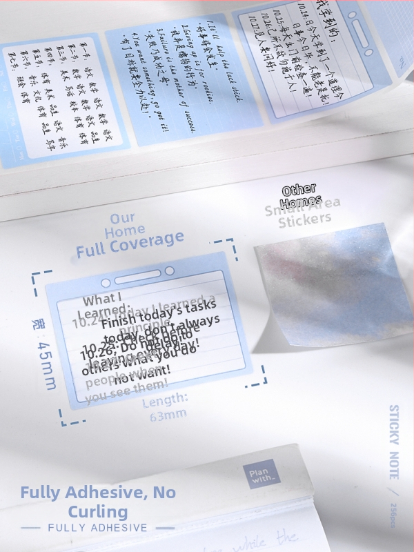 Лепящи се бележки за ученици от прогимназията и началното училище с грешни въпроси за офис употреба