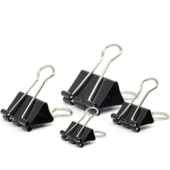 Tarpvalstybinis karšto išpardavimo kombinuotas kostiumas Kanceliarinės prekės Spalvotas ilgas uodegos segtukas Juodas „Dovetail“ segtukas Metalinis įrišimo bilietų segtukas Testinis sąvaržėlė