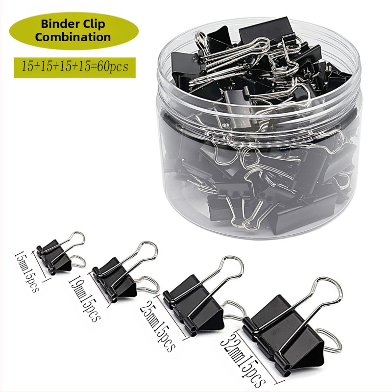 Tarpvalstybinis karšto išpardavimo kombinuotas kostiumas Kanceliarinės prekės Spalvotas ilgas uodegos segtukas Juodas „Dovetail“ segtukas Metalinis įrišimo bilietų segtukas Testinis sąvaržėlė