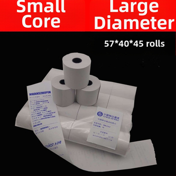 Термохартия за касови апарати 5730-5740-5750, касова бележка от супермаркет 8060, хартия за печат на кухненска опашка, малка черна тръбичка на едро