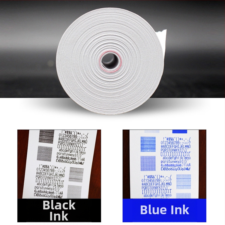 Термохартия за касови апарати 5730-5740-5750, касова бележка от супермаркет 8060, хартия за печат на кухненска опашка, малка черна тръбичка на едро