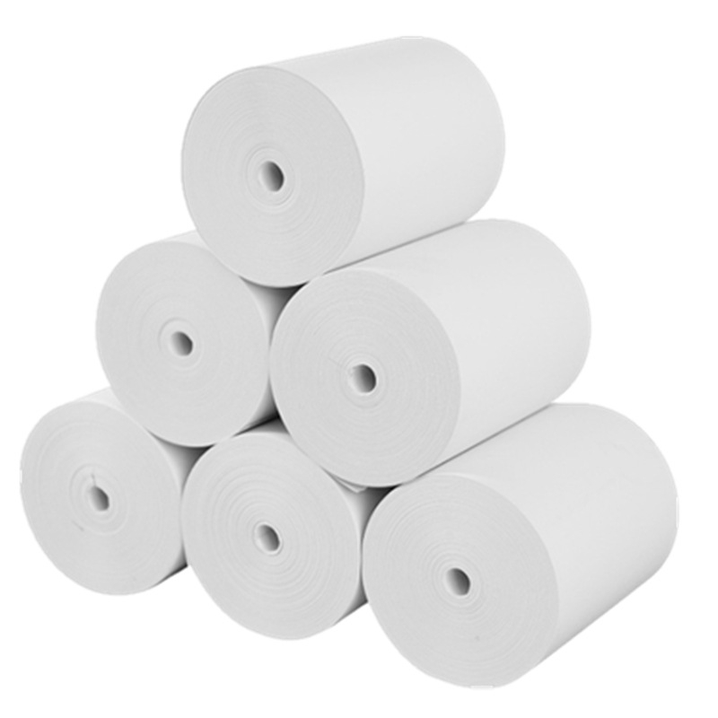 Термохартия за касови апарати 5730-5740-5750, касова бележка от супермаркет 8060, хартия за печат на кухненска опашка, малка черна тръбичка на едро