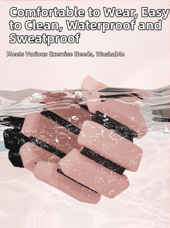 Sportinė svorio apyrankė su universalia reguliuojama medžiaga, pilnas nematomų svorį didinančių rankos, riešo, pėdos tamprės su švino blokeliu komplektas