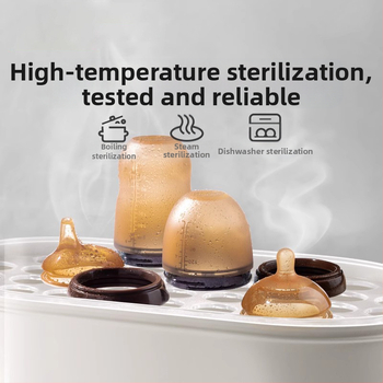 Silikoonist võõrutuspudel vastsündinutele, 6 kuud ja vanemad, rinnapiima kaarekujulise disainiga lutt