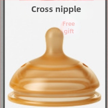 Silikoonist võõrutuspudel vastsündinutele, 6 kuud ja vanemad, rinnapiima kaarekujulise disainiga lutt