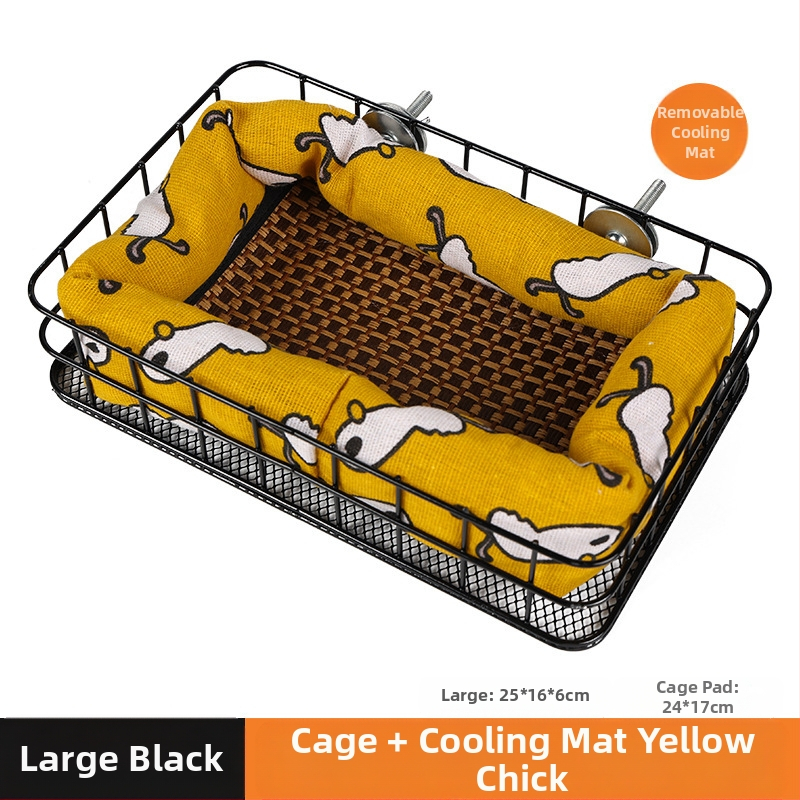 Papūgos lova, geležinė sofa, hamakas, šilta platforma, bijūnas, Xuanfeng, paukščio lizdas, miegantis paukščio lizdas, miegančio paukščio narvelis, platforma