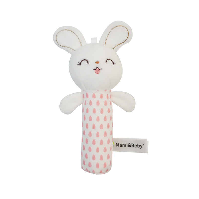 mamibeby kūdikio žaislas skambėjimo popierius BB lazdelė rankomis sukama naujagimio raminanti rankomis sukama animacinio gyvūno rankomis braižoma lazdelė