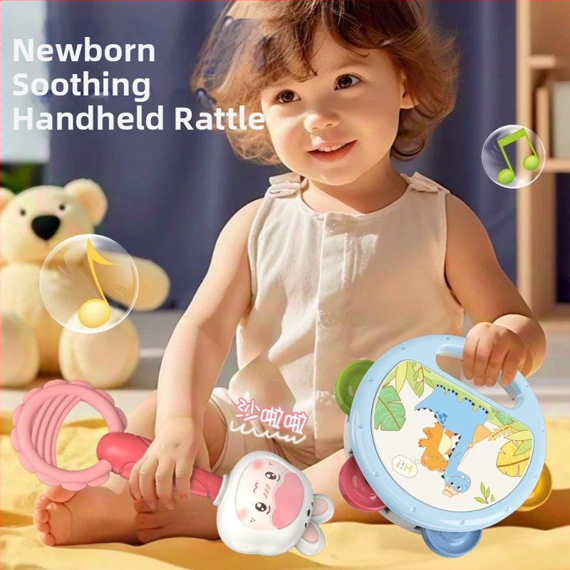 Трансгранични детски ръкопляскания, дайре, пясъчен чук, момчета и момичета, обучение за концентрация, интелектуално развитие, дрънкалка за мозъка, играчки за ранно образование