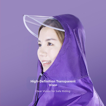 Jalgratta poncho vihmamantel elektriautole vihmakindel suurendatud ühe jalgrattaga akuga auto poncho meeste ja naiste täiskasvanute vihmamantel