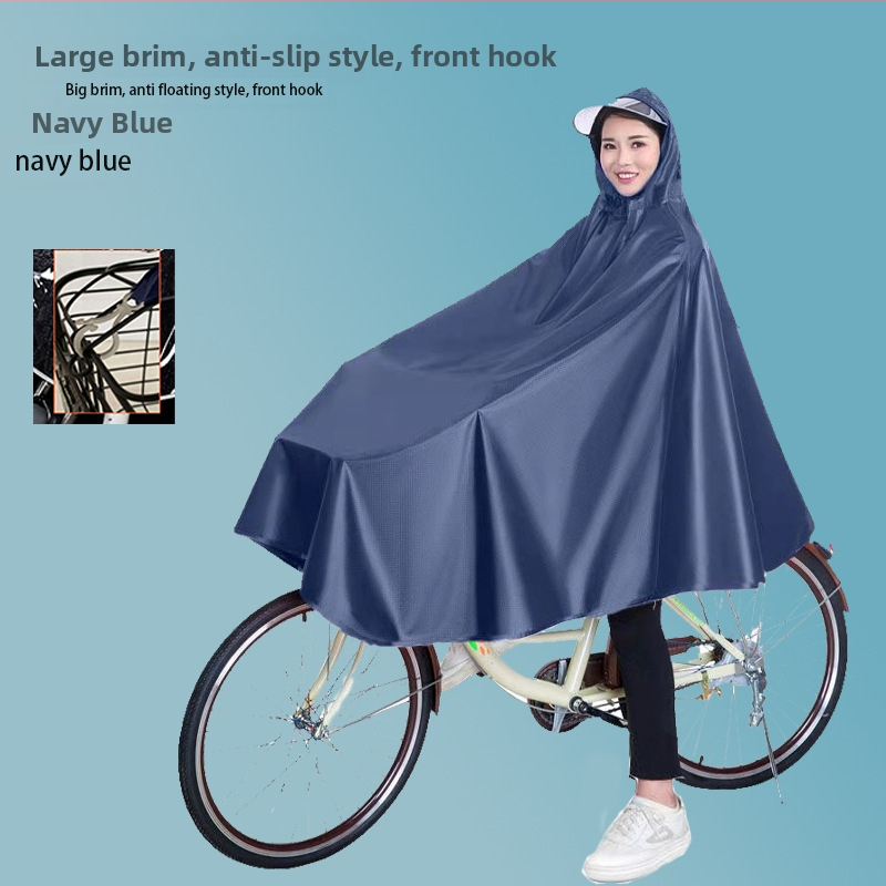 Jalgratta poncho vihmamantel elektriautole vihmakindel suurendatud ühe jalgrattaga akuga auto poncho meeste ja naiste täiskasvanute vihmamantel