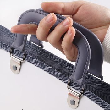 Armas õpilasele mõeldud käeshoitav testikirjaklamber, 13 ruuduga lukuga akordionikott, mahukas klassifitseerimise ja korraldamise kosmeetikakott