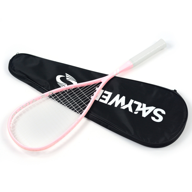 „Salywee“ patobulinta visiškai anglies pluošto profesionali skvošo raketė „Olivia 2.0“ integruota itin lengva 155 ± 5 g