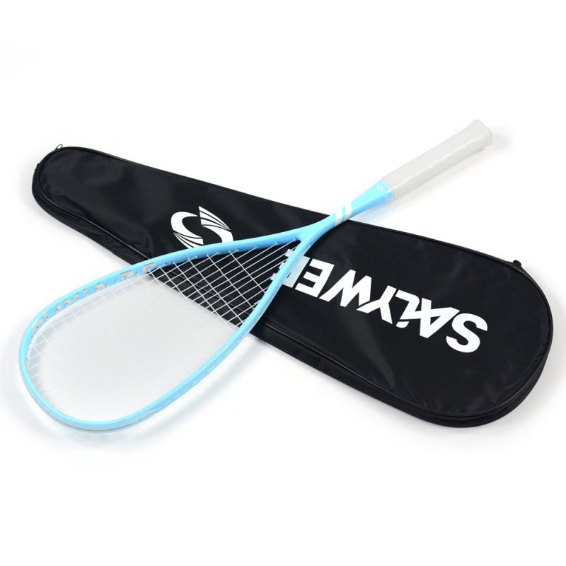 „Salywee“ patobulinta visiškai anglies pluošto profesionali skvošo raketė „Olivia 2.0“ integruota itin lengva 155 ± 5 g