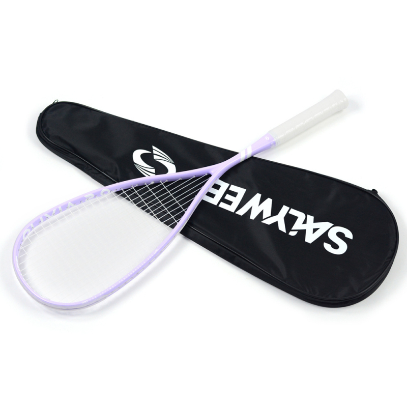 „Salywee“ patobulinta visiškai anglies pluošto profesionali skvošo raketė „Olivia 2.0“ integruota itin lengva 155 ± 5 g
