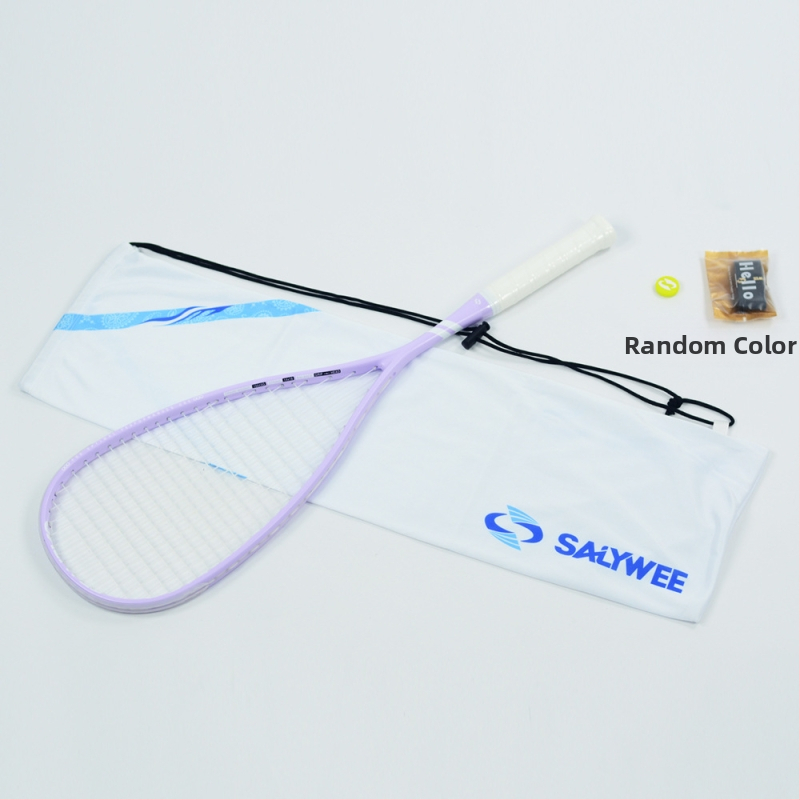 „Salywee“ patobulinta visiškai anglies pluošto profesionali skvošo raketė „Olivia 2.0“ integruota itin lengva 155 ± 5 g