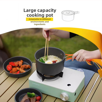 Διασυνοριακή Προμήθεια Μαγειρικών Σκευών Κάμπινγκ, Βραστήρα για Βραστό Νερό, Φορητών Επιτραπέζιων Σκευών Κάμπινγκ, Σετ Κατσαρολών, Τηγάνι, Εξοπλισμού Κατσαρόλας