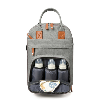 Geantă multifuncțională nouă pentru mămici, geantă portabilă just-in-time, rucsac Baoma, geantă de mare capacitate pentru mamă și bebeluș, tampon de urină