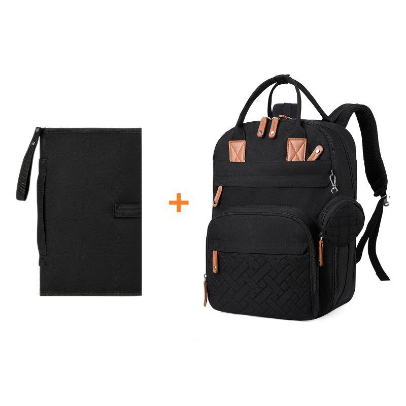 Geantă multifuncțională nouă pentru mămici, geantă portabilă just-in-time, rucsac Baoma, geantă de mare capacitate pentru mamă și bebeluș, tampon de urină