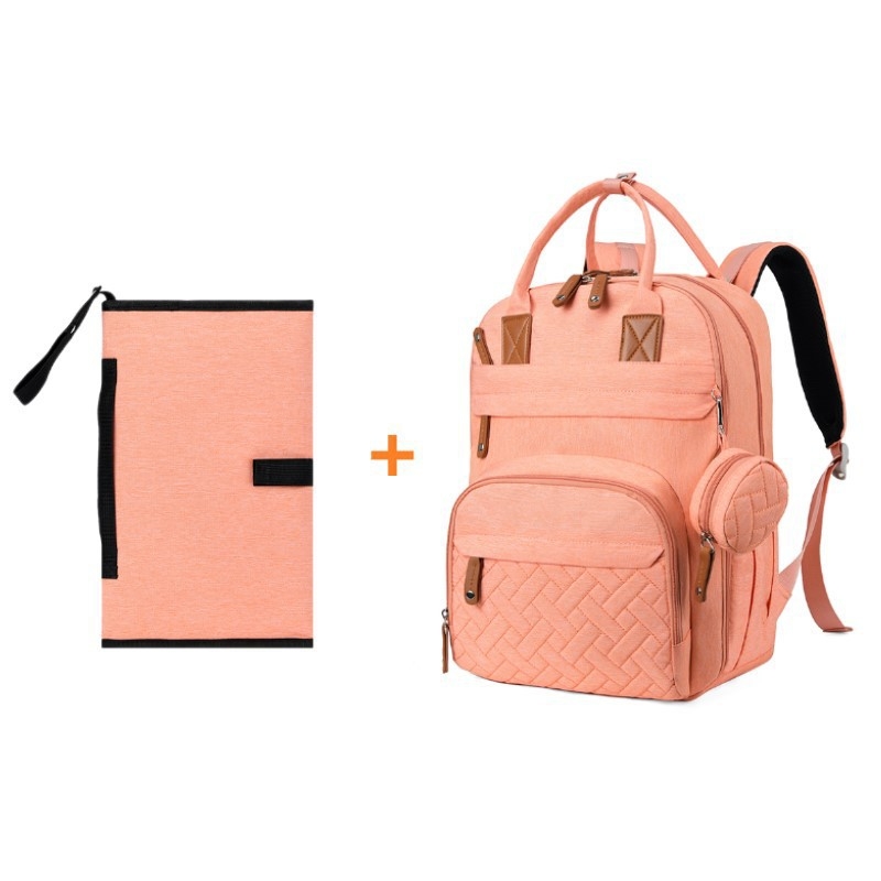 Geantă multifuncțională nouă pentru mămici, geantă portabilă just-in-time, rucsac Baoma, geantă de mare capacitate pentru mamă și bebeluș, tampon de urină