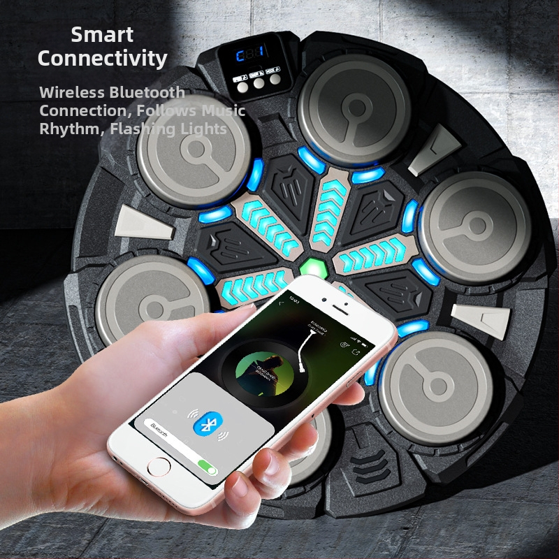 Ритъм музикален боксов стенен треньор за домашен бокс, детски боксов треньор, декомпресия, интелигентна Bluetooth електронна боксова машина