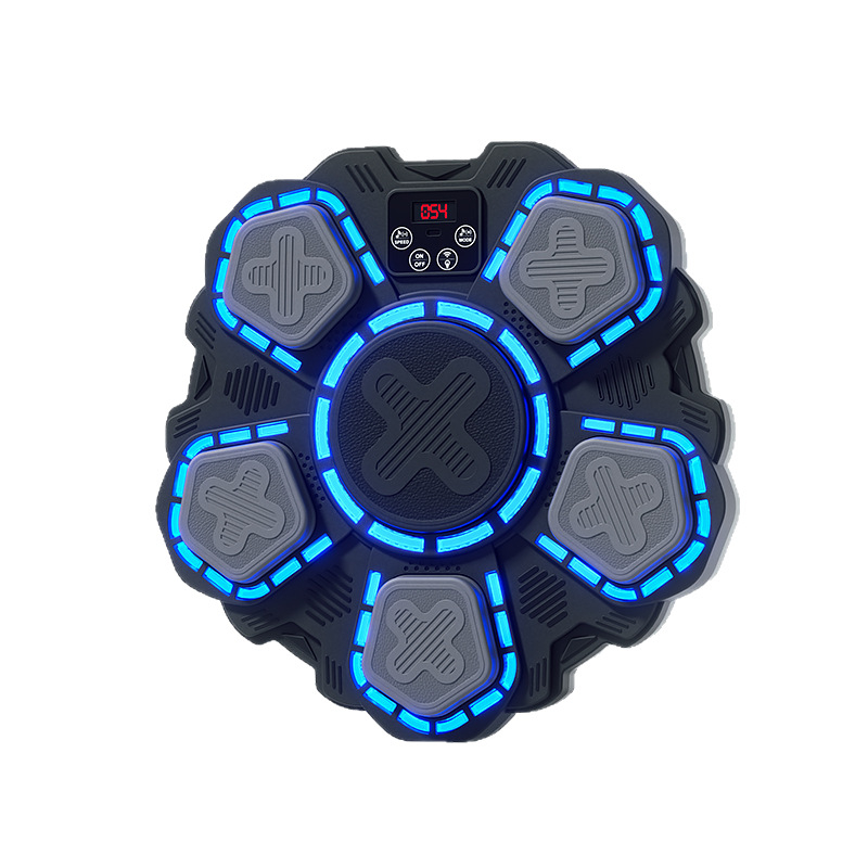 Rütmimuusika poksiseina sihtmärk Kodune laste poksitreener Dekompressiooniharjutus Nutikas Bluetooth-elektrooniline poksimasin