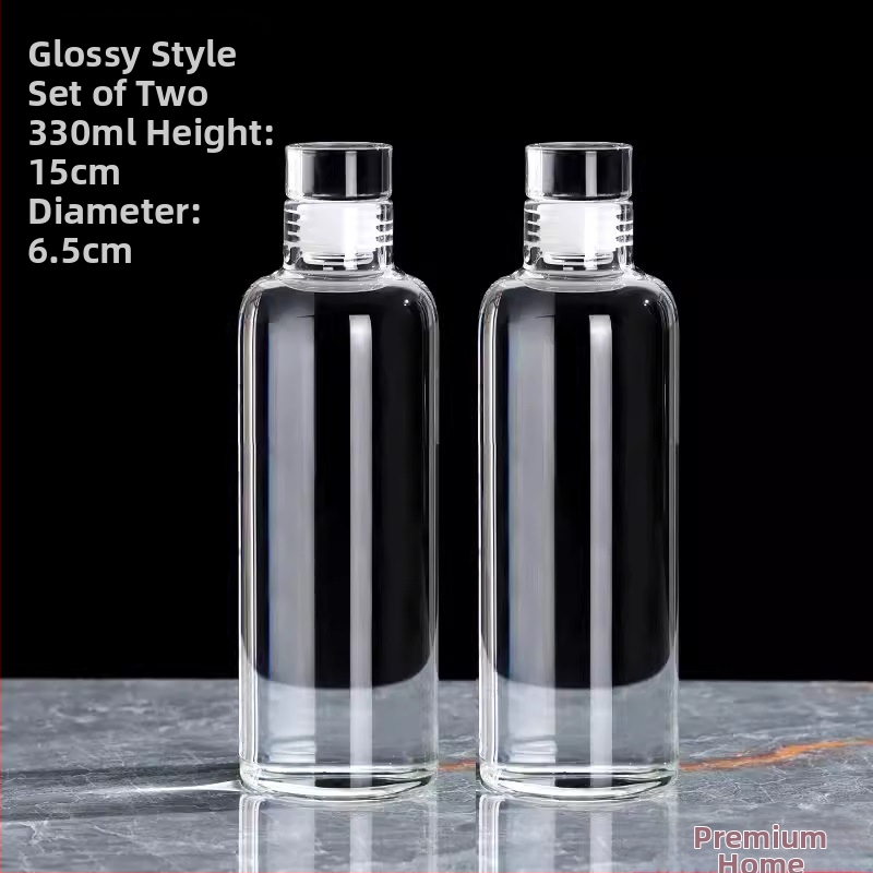 Žolelių vaistų sandarus vyno butelis sutirštintas saugojimas 21 butelis vyno ir ženšenio stikliniam buteliui mirkyti