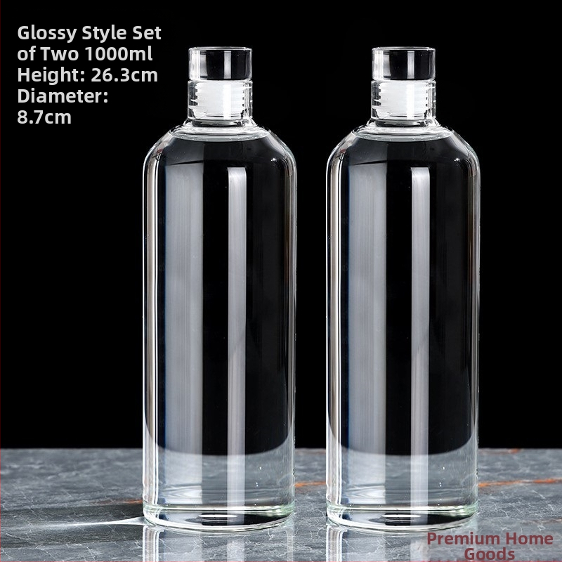 Žolelių vaistų sandarus vyno butelis sutirštintas saugojimas 21 butelis vyno ir ženšenio stikliniam buteliui mirkyti