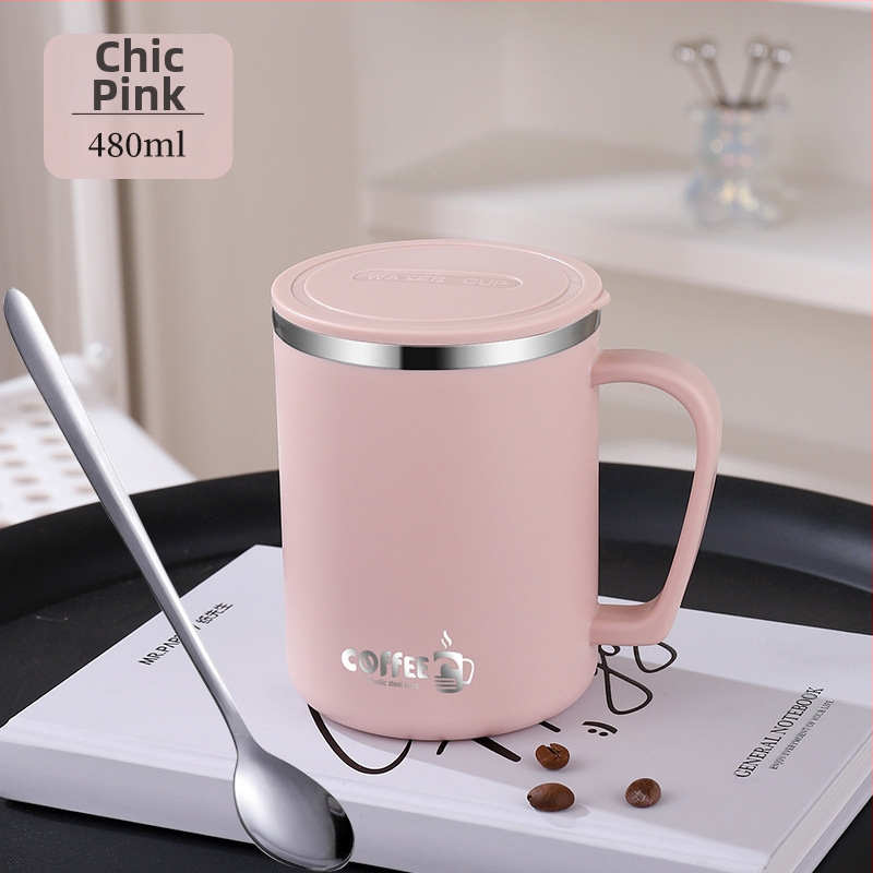 304 nerūdijančio plieno puodelis, dvigubo sluoksnio izoliuotas pieno puodelis, apsaugantis nuo kritimo, vandens puodelis su dangteliu, arbatos puodelis, biuro darbuotojo kavos puodelis